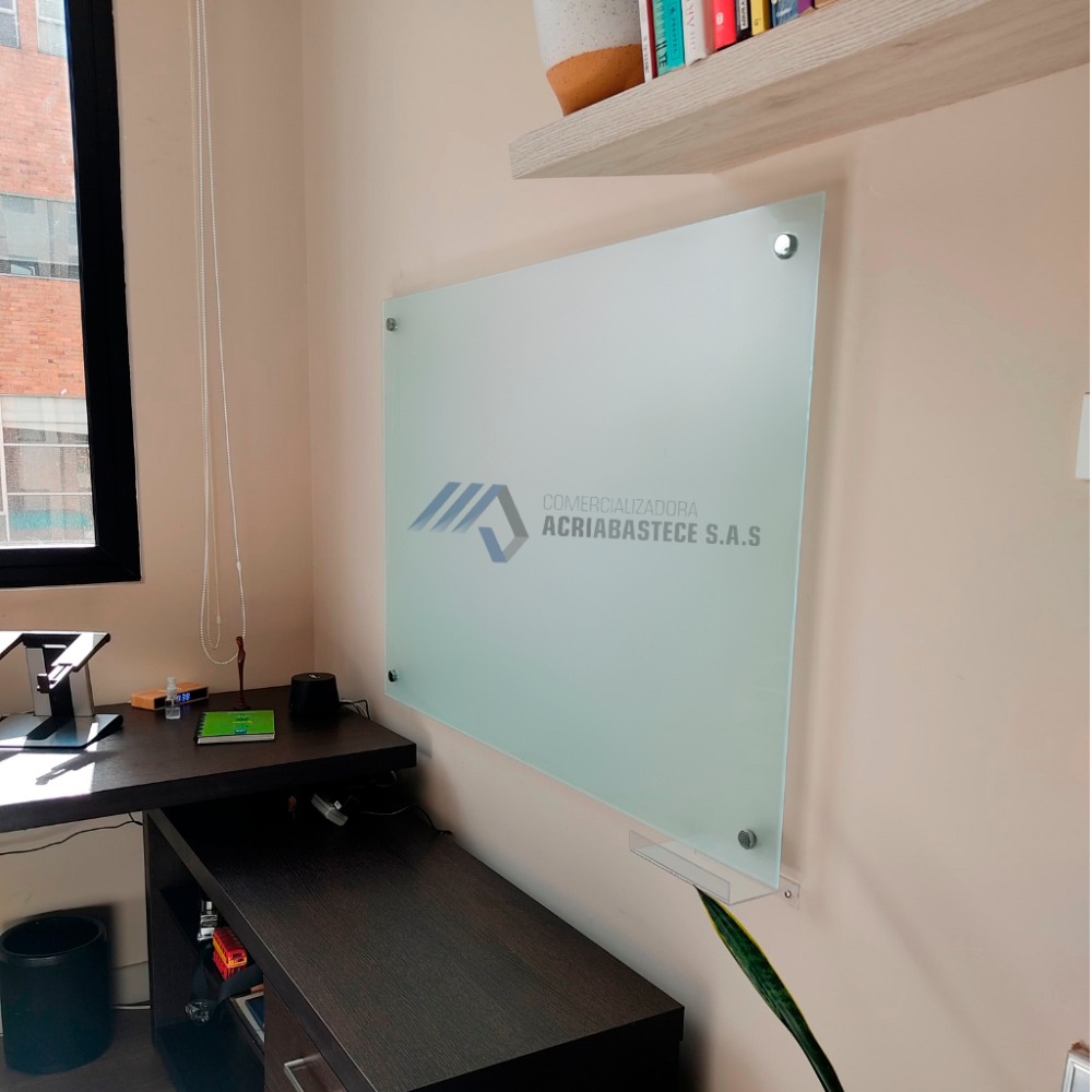 Tablero en vidrio templado de 120x80 samblastig Colombia