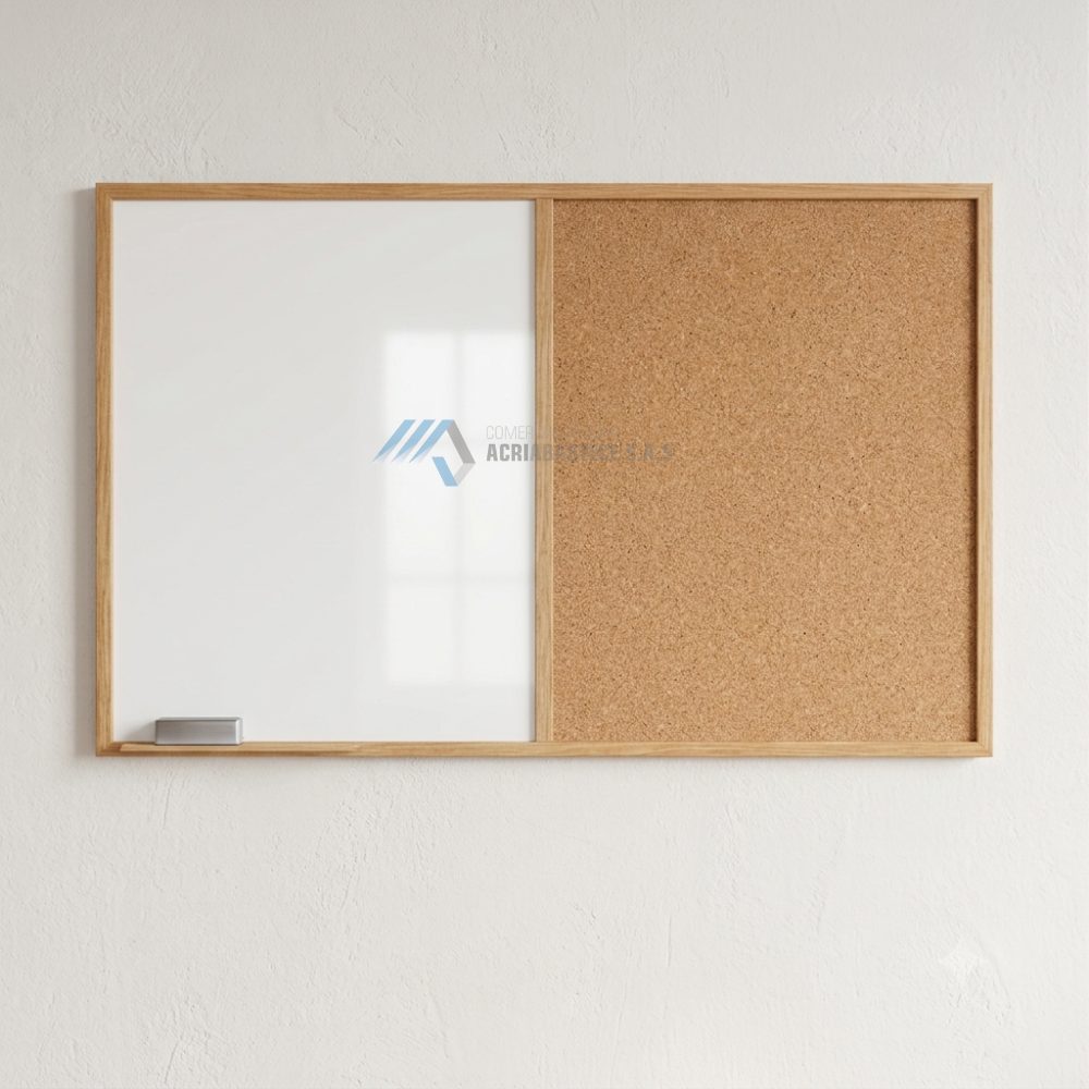 Tablero mixto Marco En Madera
